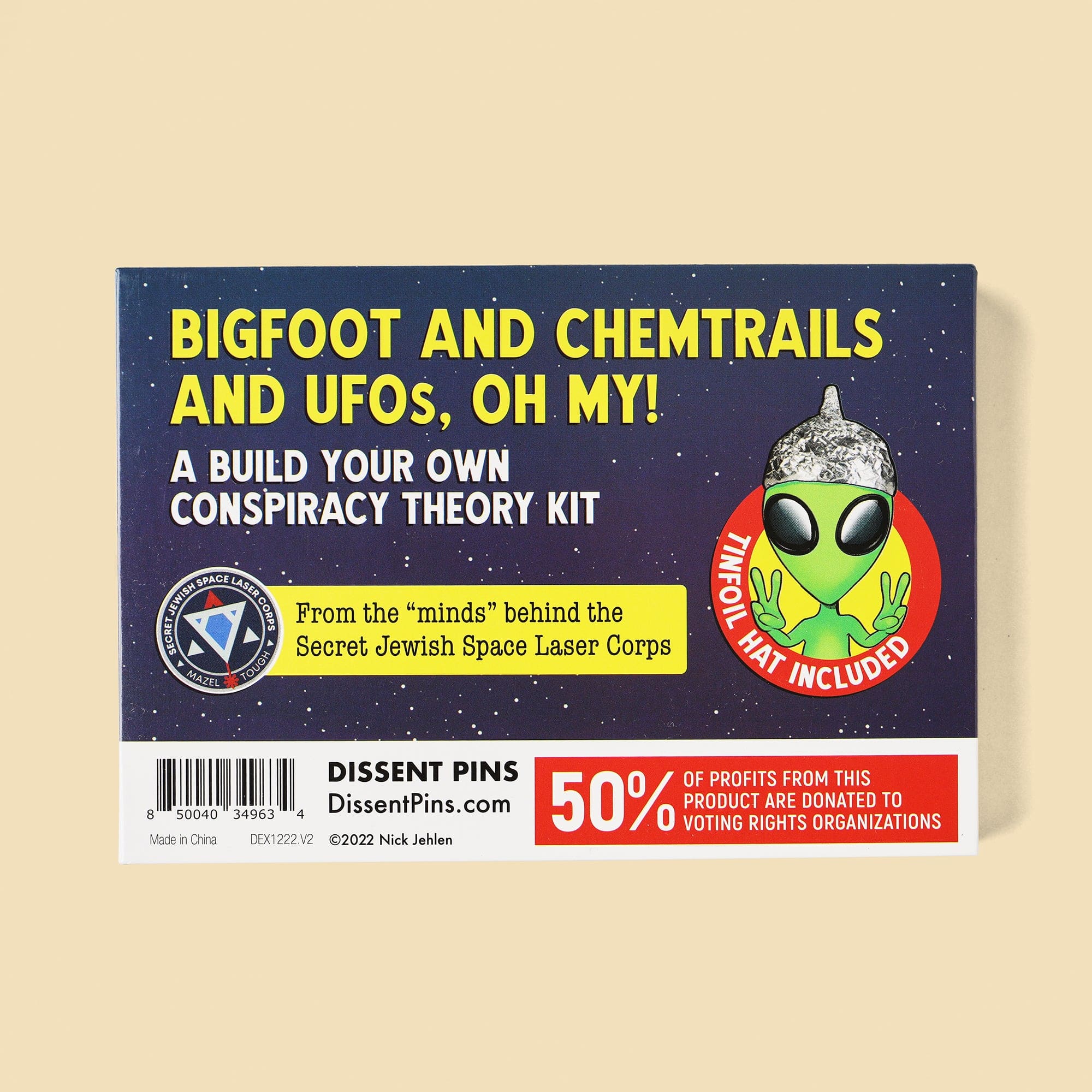 Bigfoot and Chemtrails and UFOs, Oh My! Conspiracy Theory Kit - Image 5
