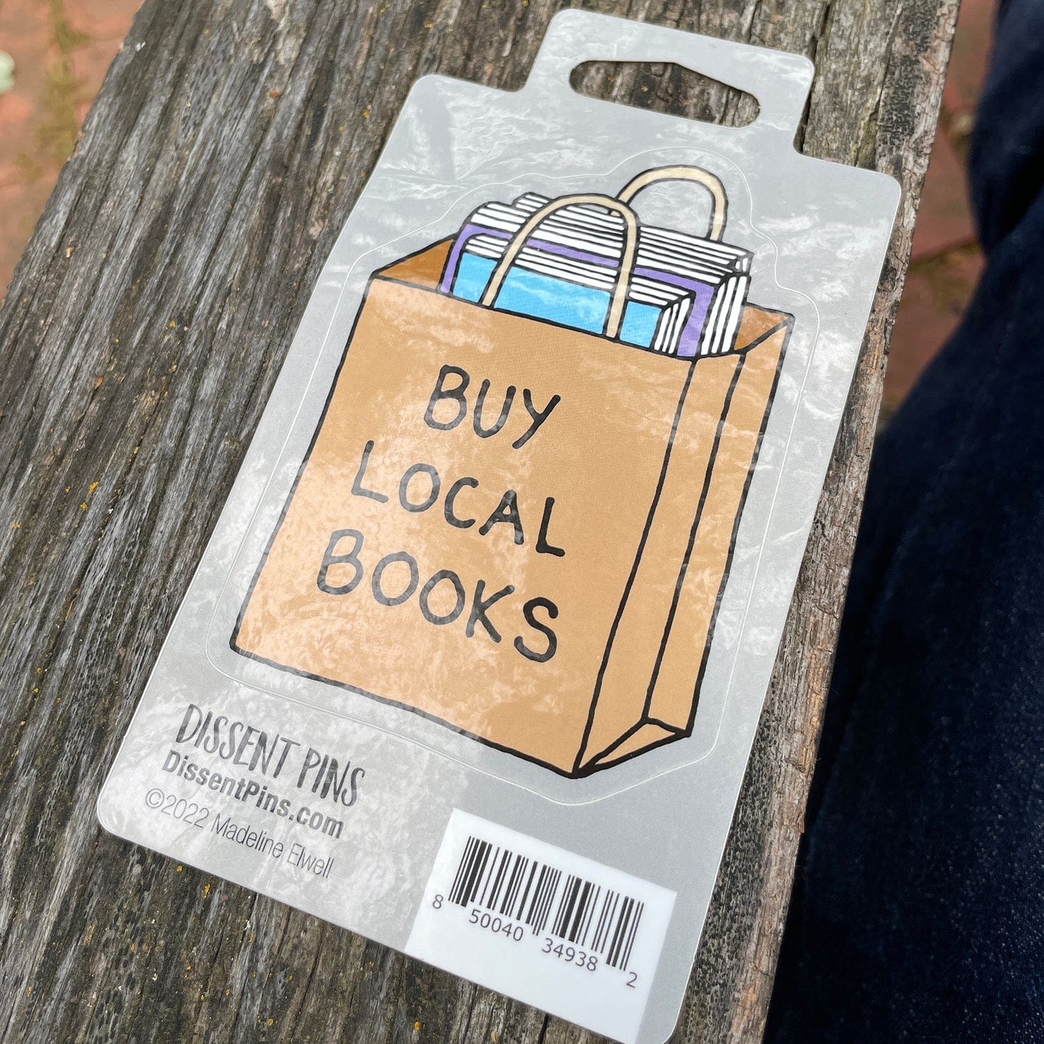 Buy Local Books - Sticker - Image 3