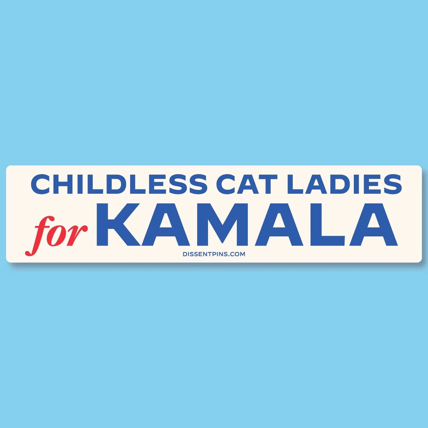 Childless Cat Ladies for Kamala - Stickers - Image 3