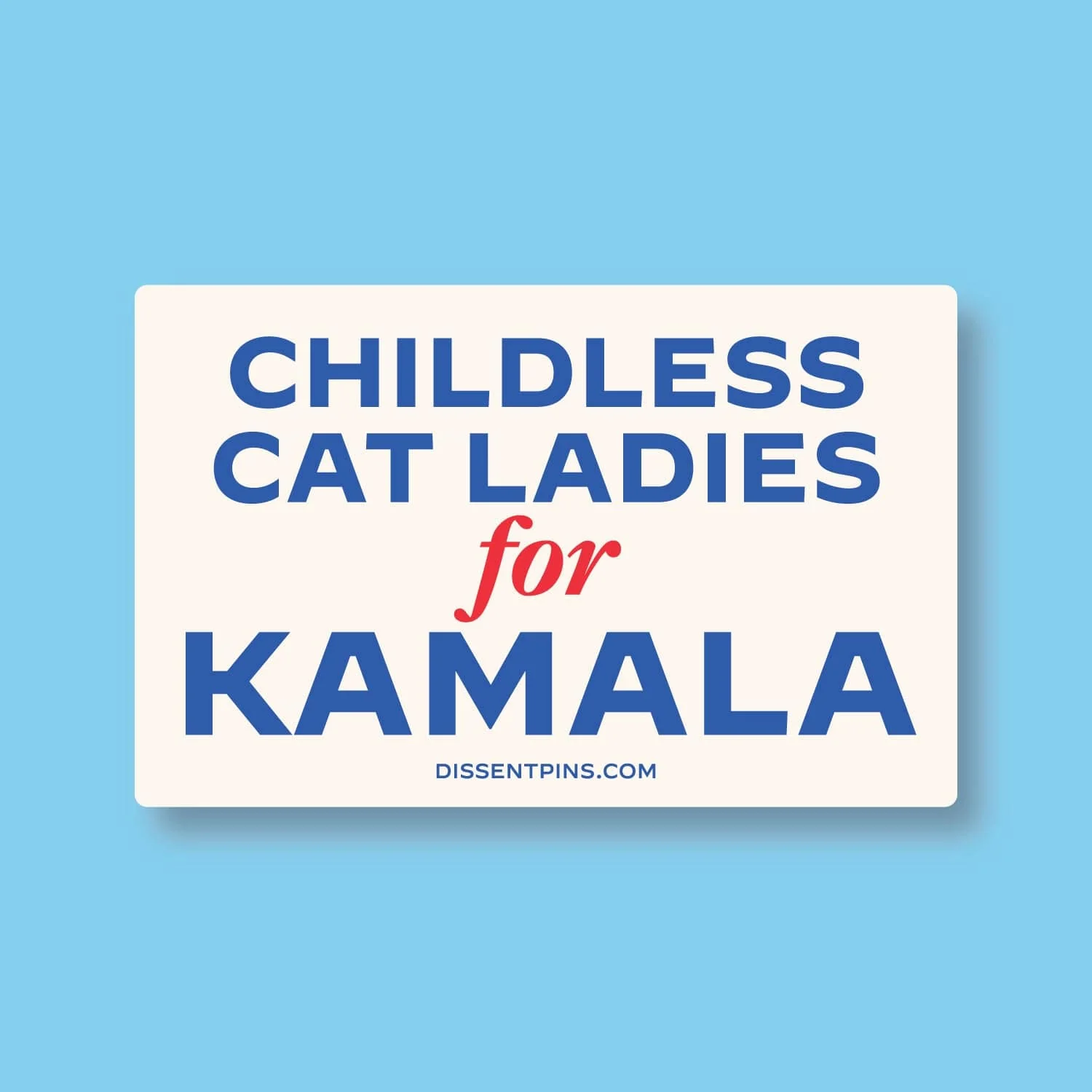 Childless Cat Ladies for Kamala - Stickers - Image 4