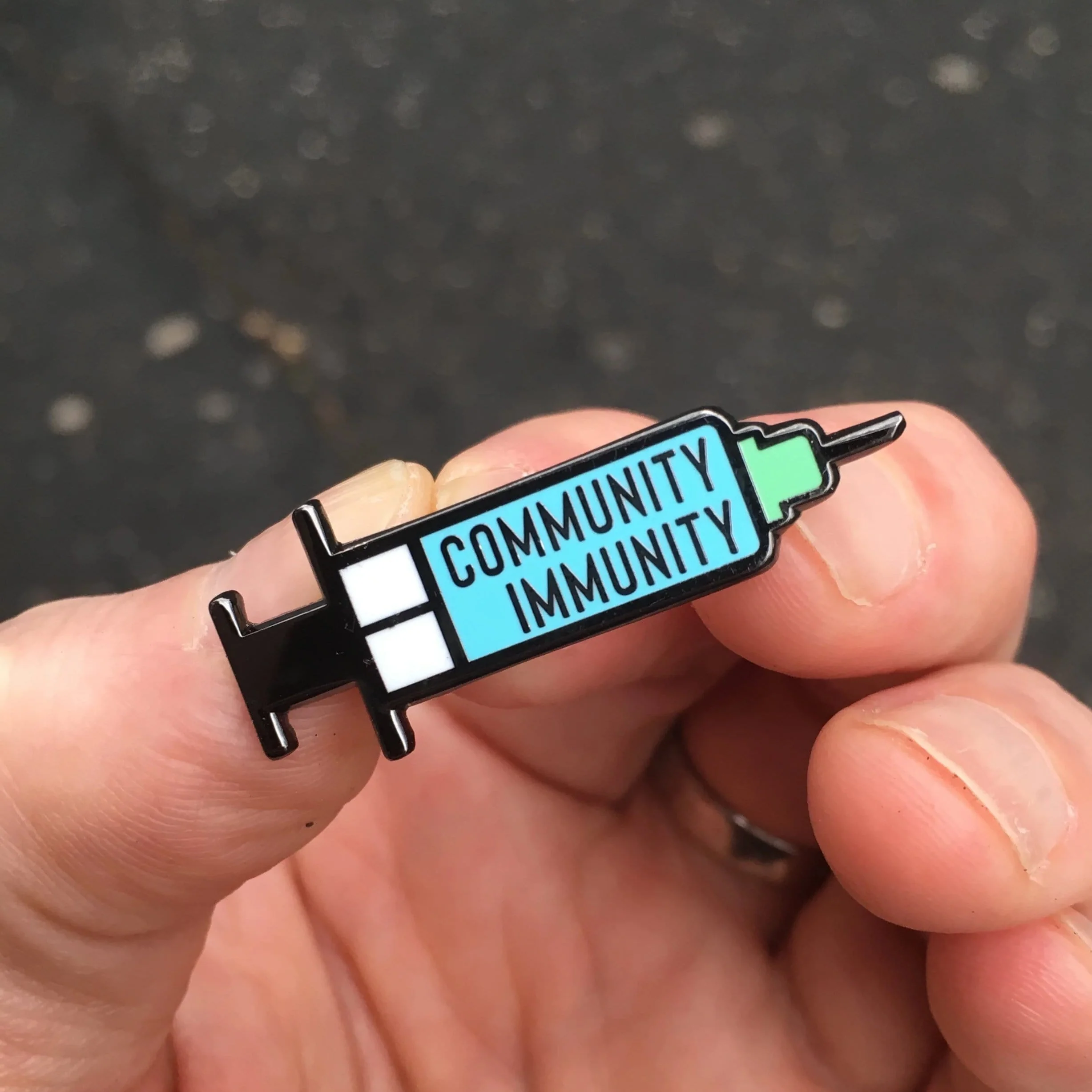 Community Immunity Pin - Image 2