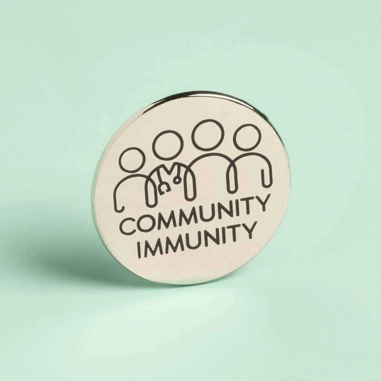 Community Immunity Pin - Image 3