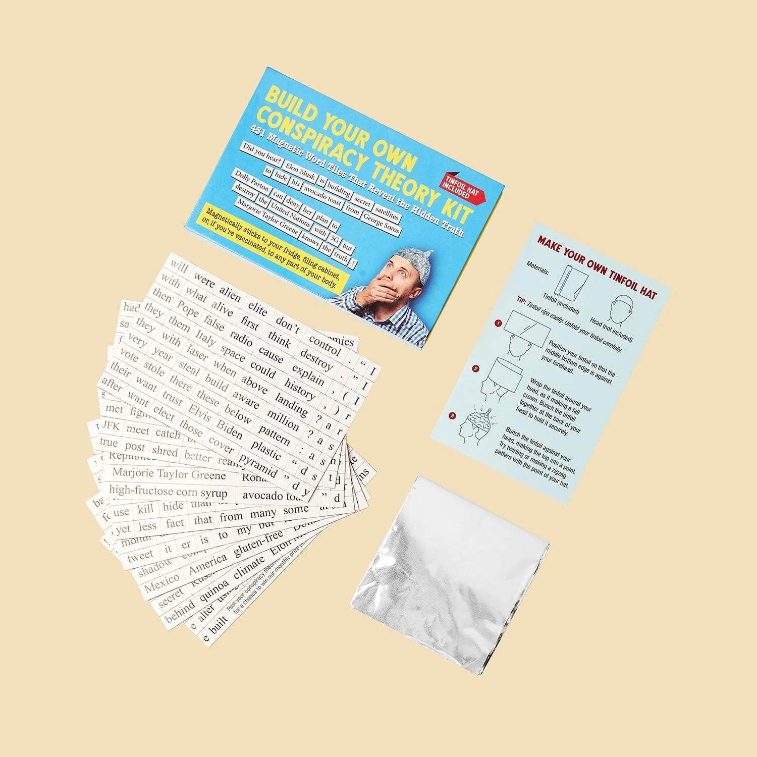 Build Your Own Conspiracy Theory Kit - Image 3
