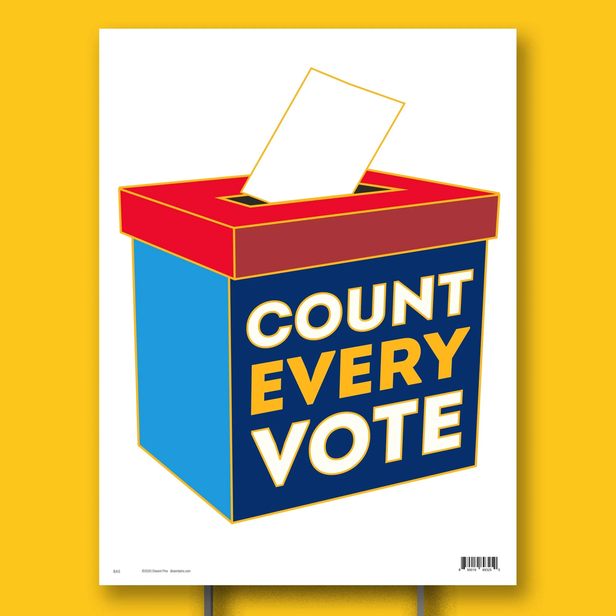 Count Every Vote Yard Sign - Image 3