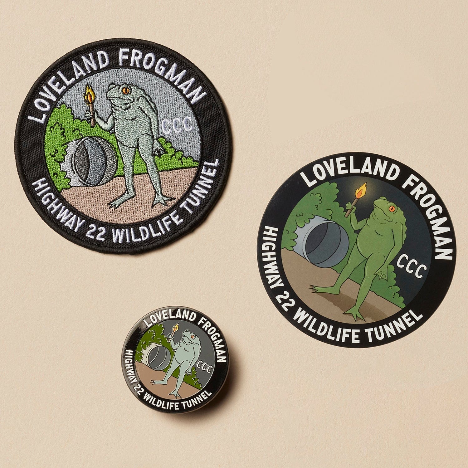 Cryptid Conservation Corps: All Series 3 Patches, Pins, and Stickers Set - Image 4