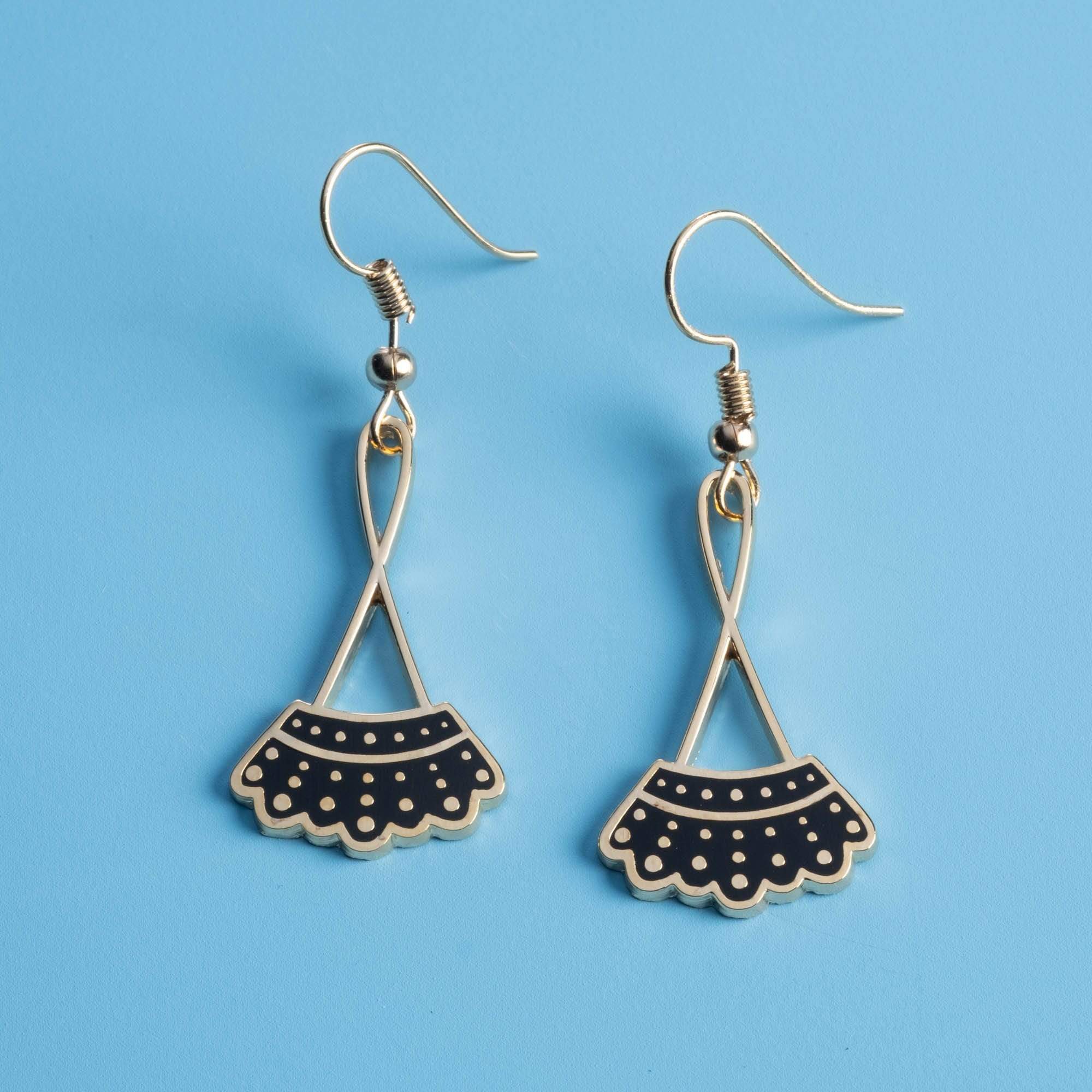 Dissent Collar Drop Earrings - Image 11