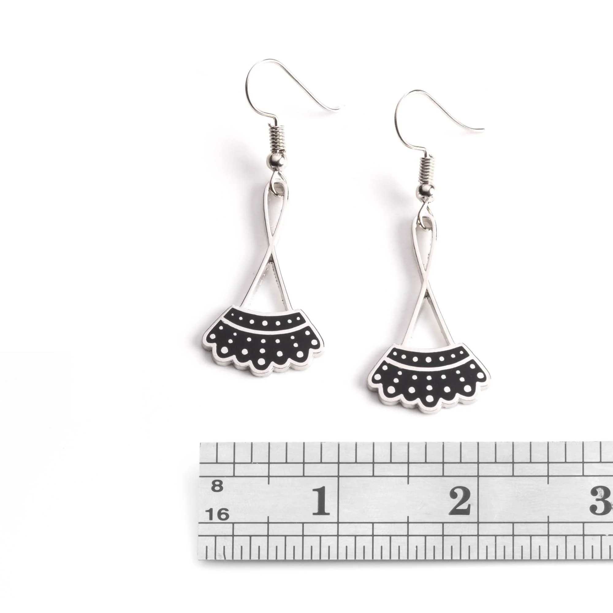 Dissent Collar Drop Earrings + Necklace (set) - Image 7