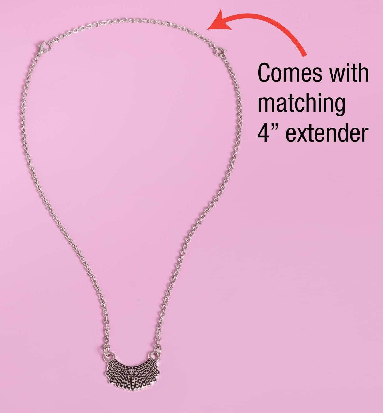 Dissent Collar Drop Earrings + Necklace (set) - Image 9