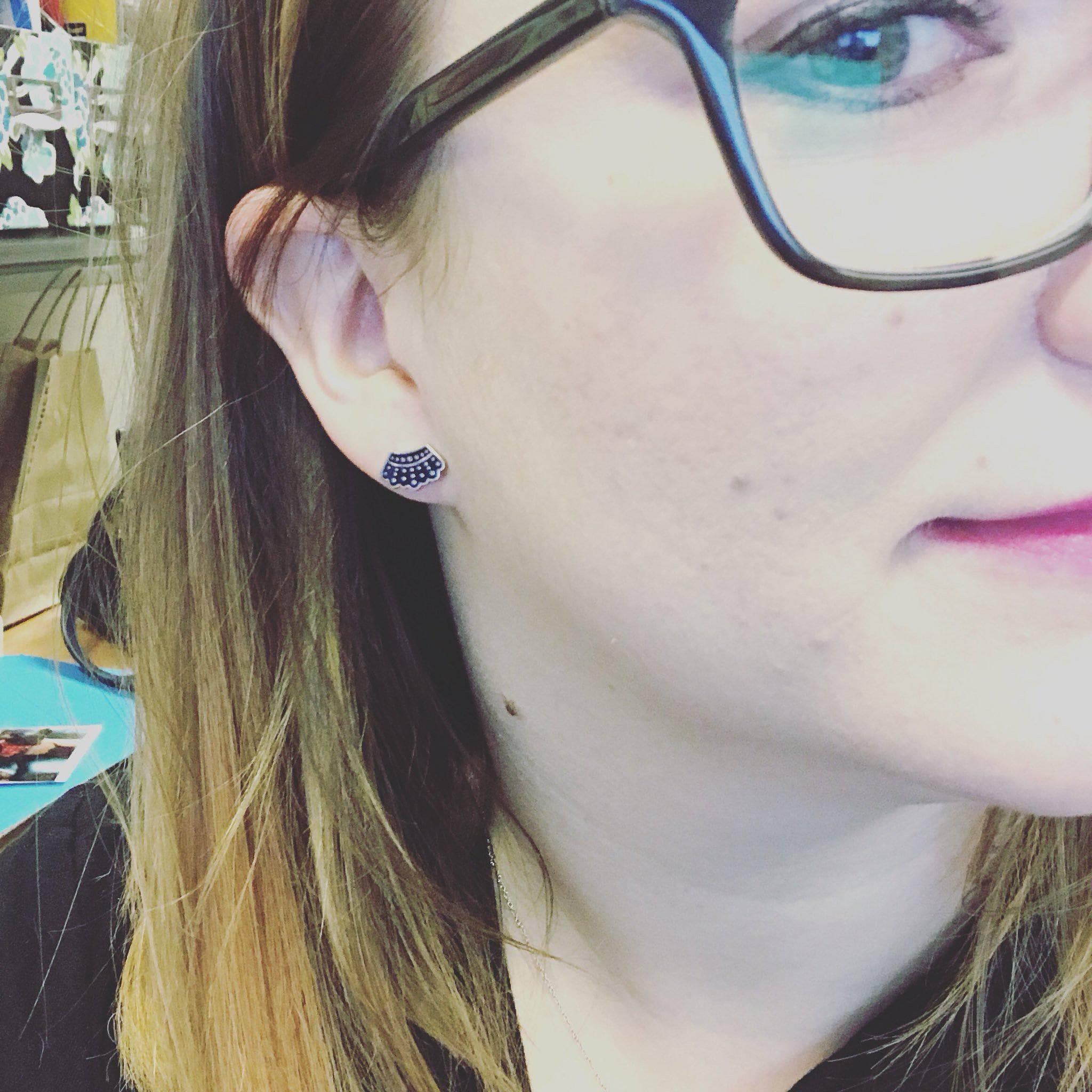 Dissent Collar Stud Earrings - Image 11