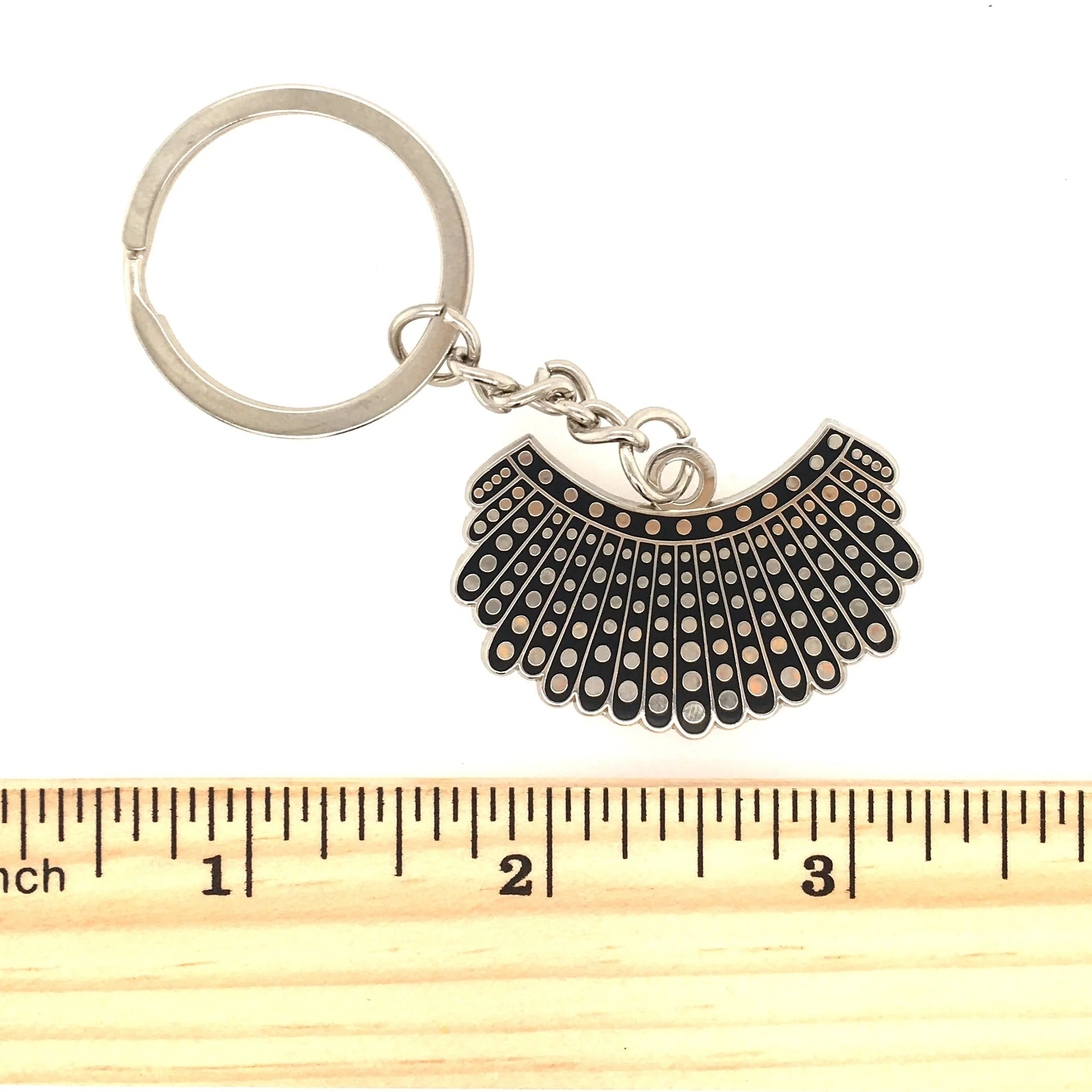 Dissent Collar Keychain - Hard Enamel - Image 3