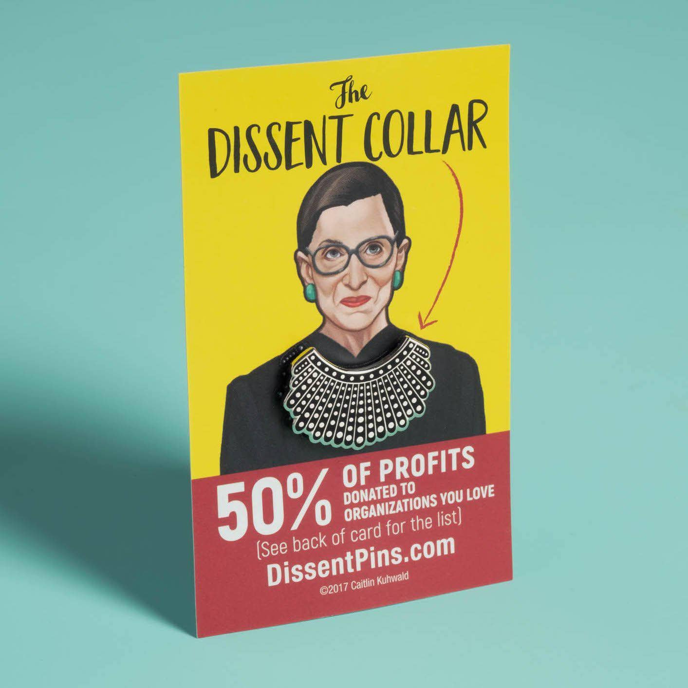 Dissent Collar Pin - Image 3