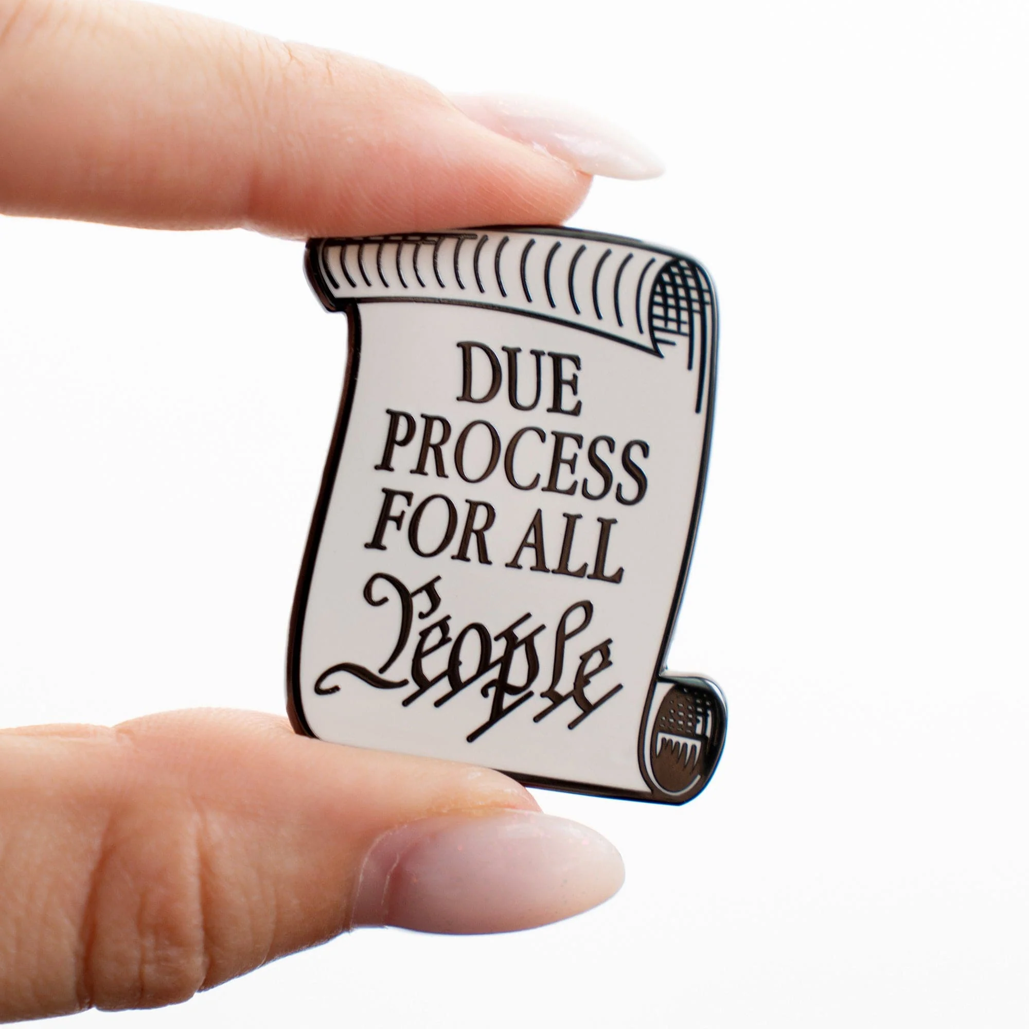 Due Process For All People Pin - Image 3