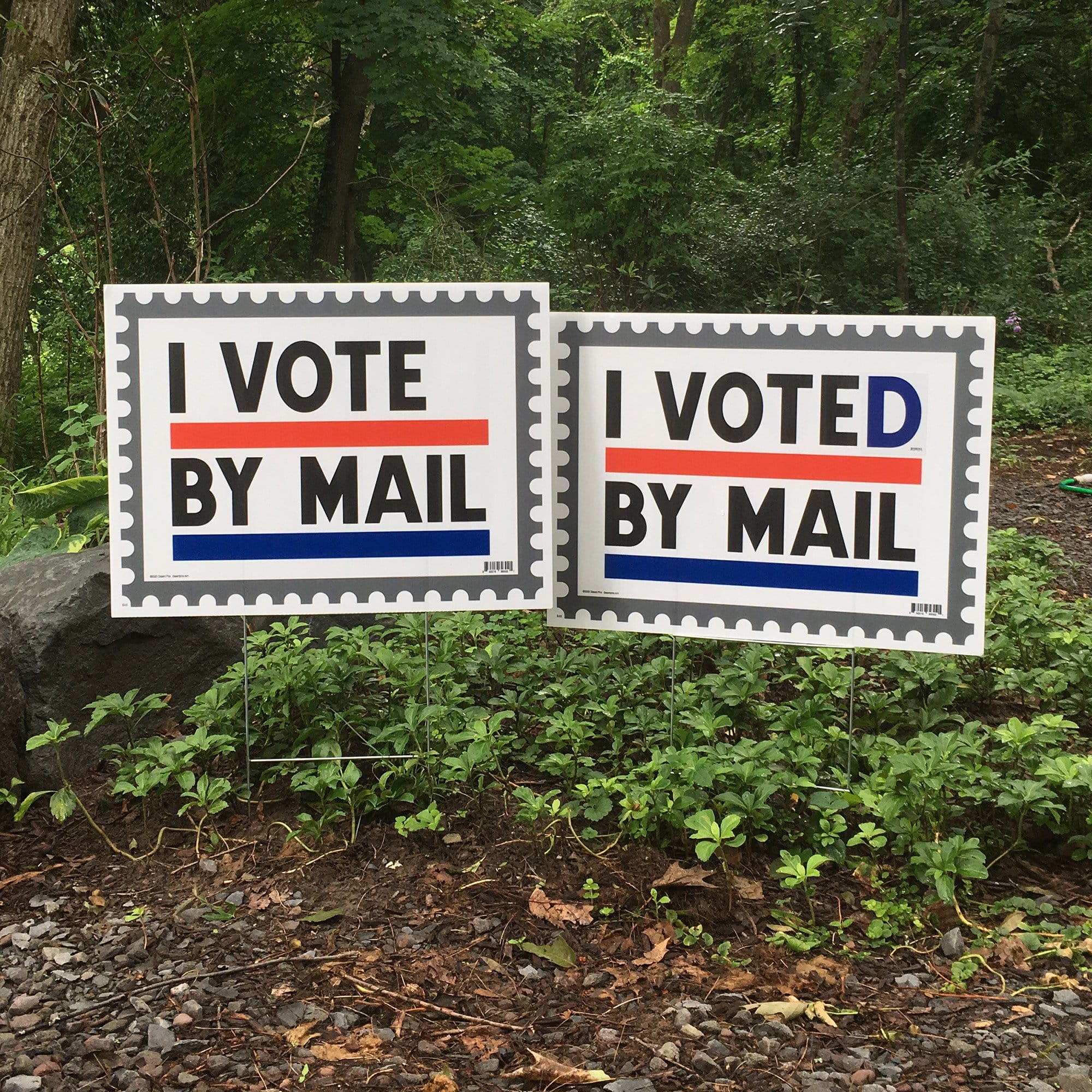 I Voted by Mail Yard Sign - Image 5