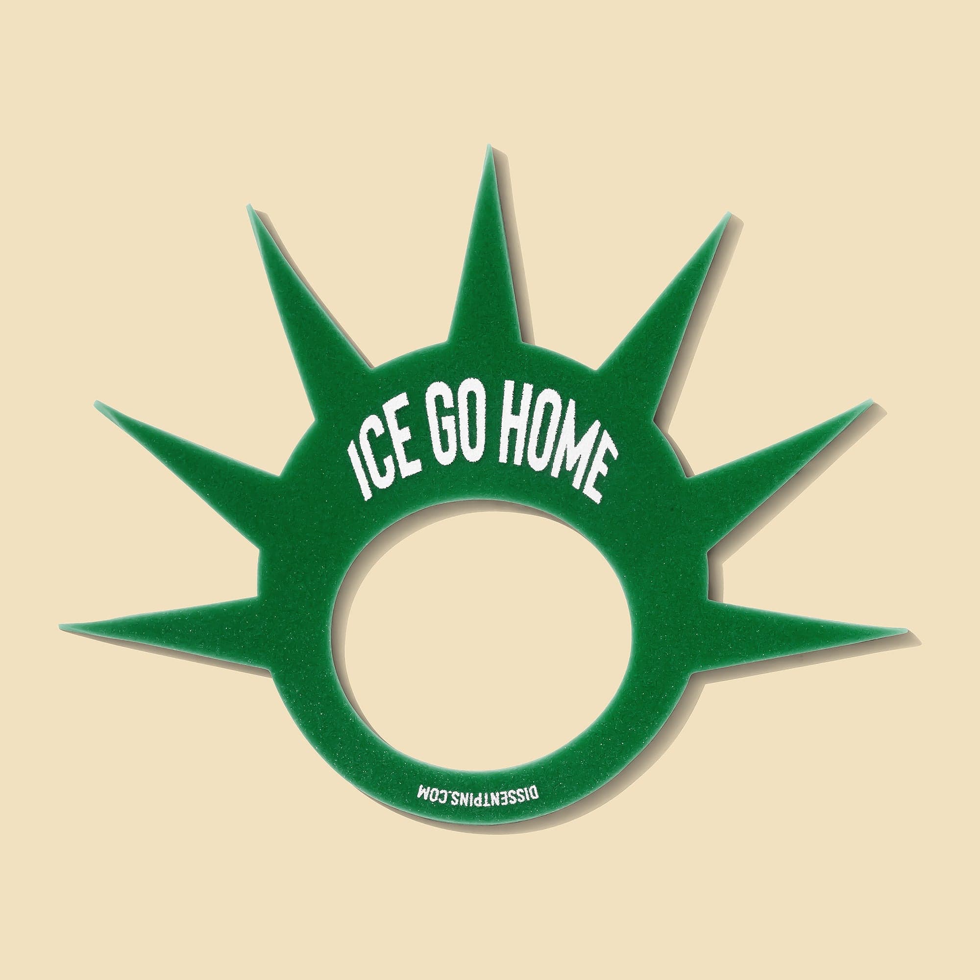 Statue of Liberty Foam Crown - ICE Go Home OR Abolish ICE - Image 4