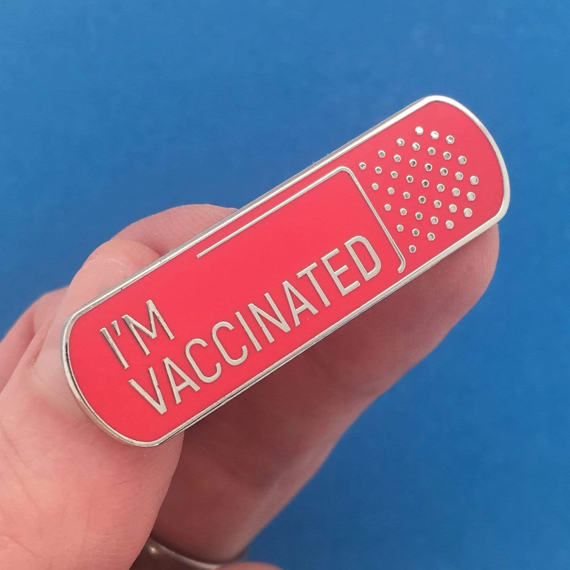 I'm Vaccinated pin