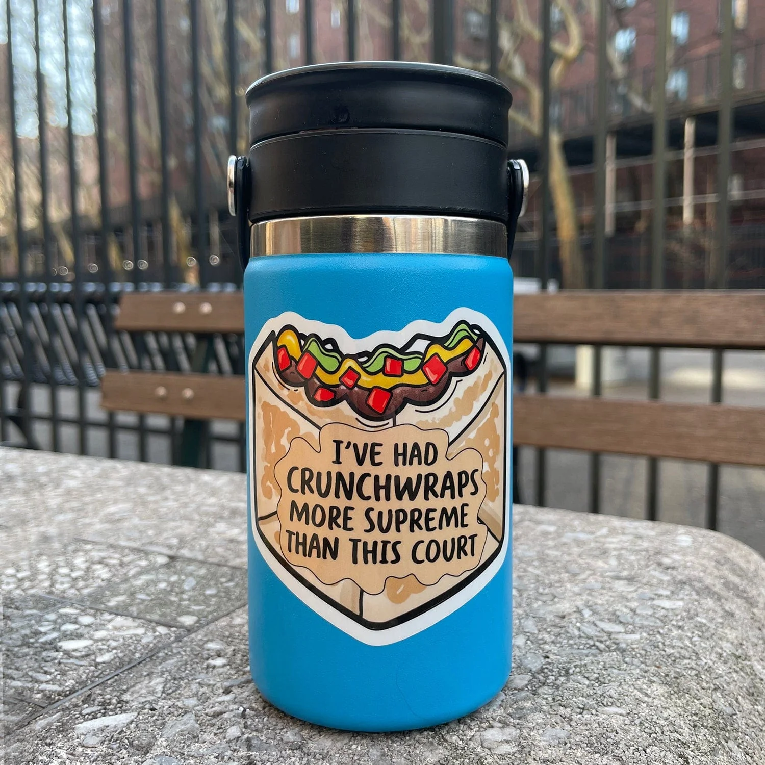 I've Had Crunchwraps More Supreme Than This Court Sticker - Image 2