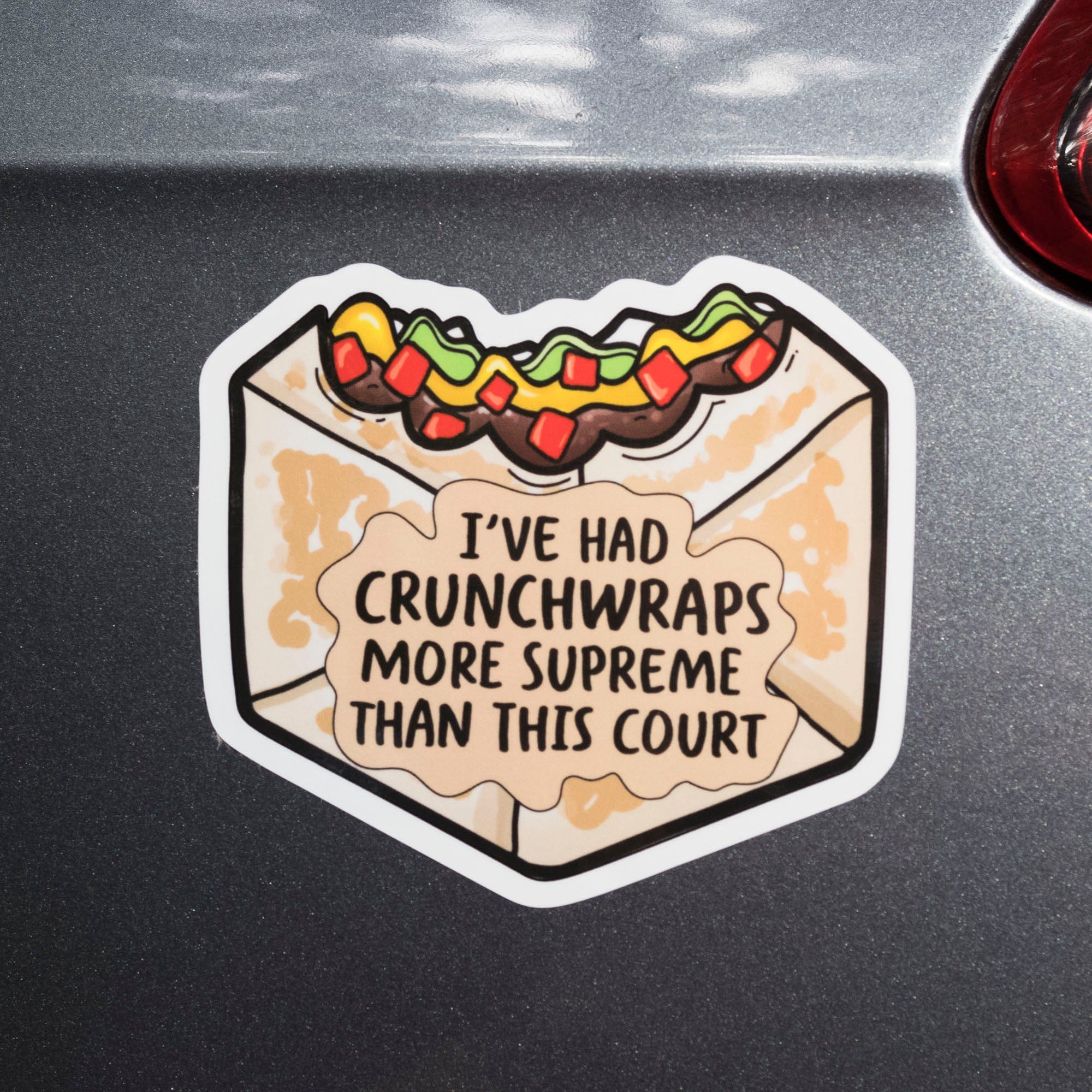I've Had Crunchwraps More Supreme Than This Court Sticker - Image 3