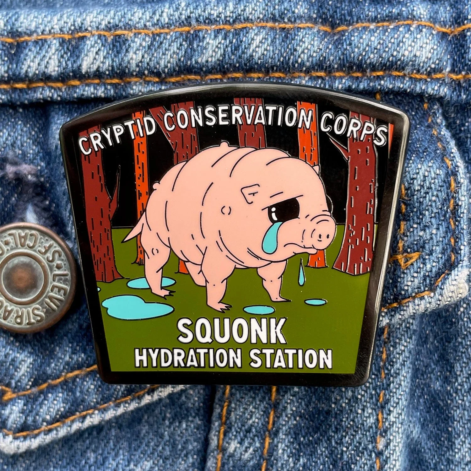 Jackalope, Frogman, Squonk: three pin set - Image 3