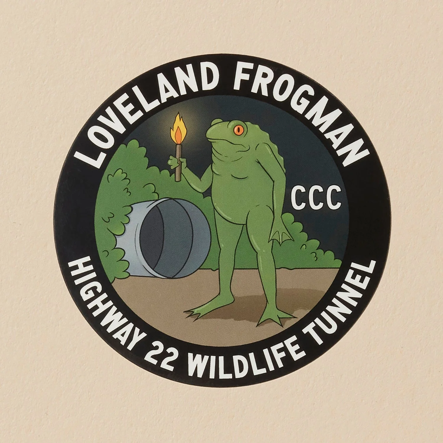 Jackalope, Frogman, Squonk: three sticker set - Image 4