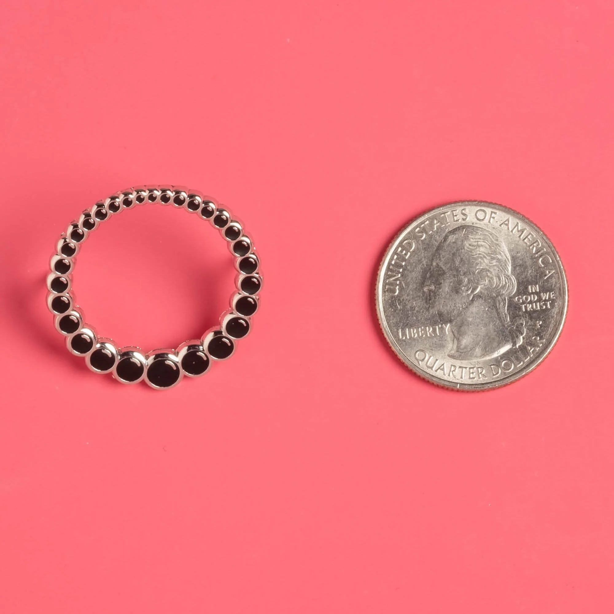 Kamala Harris' Black Pearls Pin - Image 5