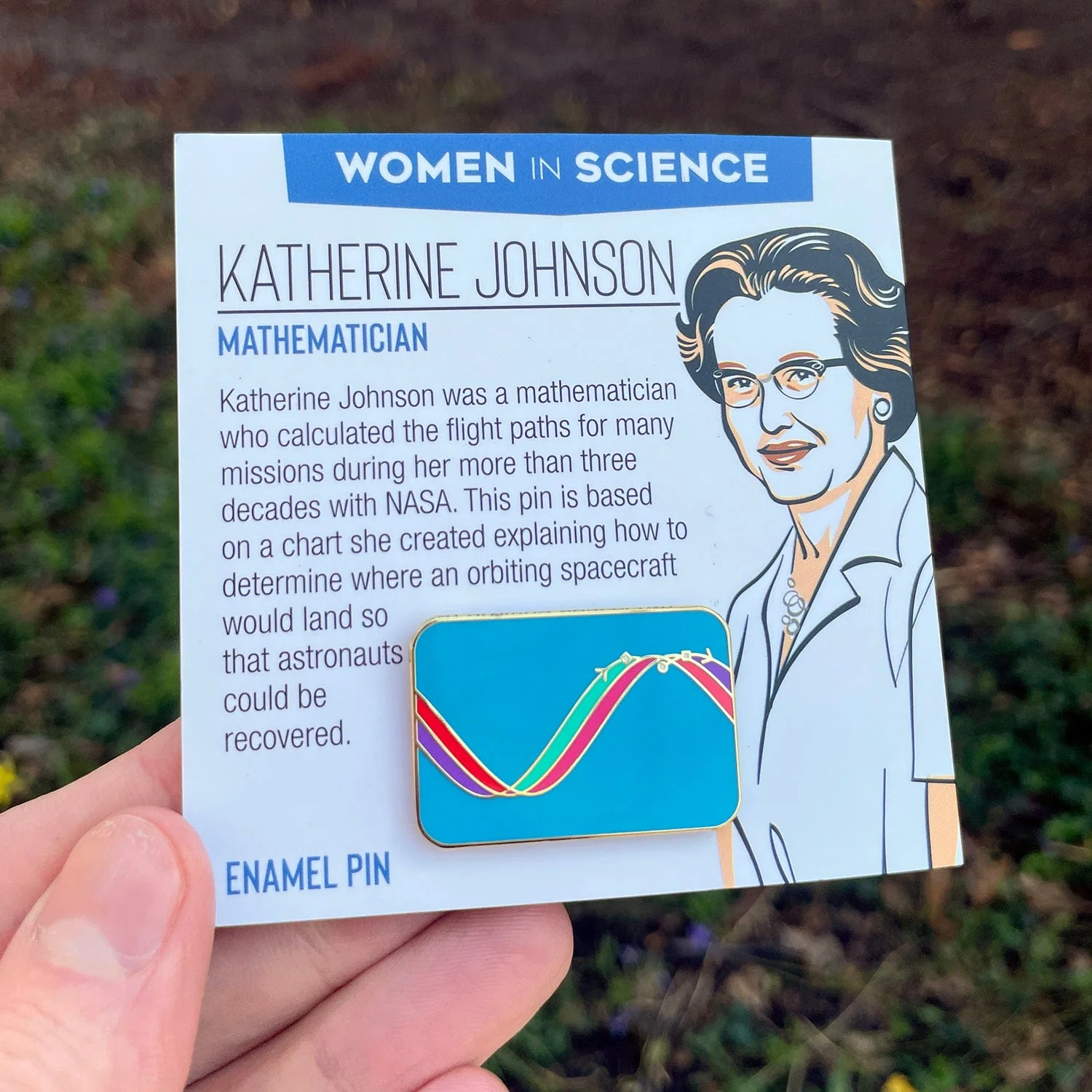 Katherine Johnson's Orbits Pin - Image 3