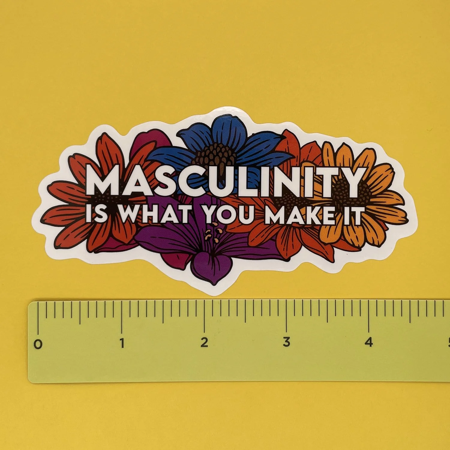 Masculinity is what you make it - Sticker - Image 4