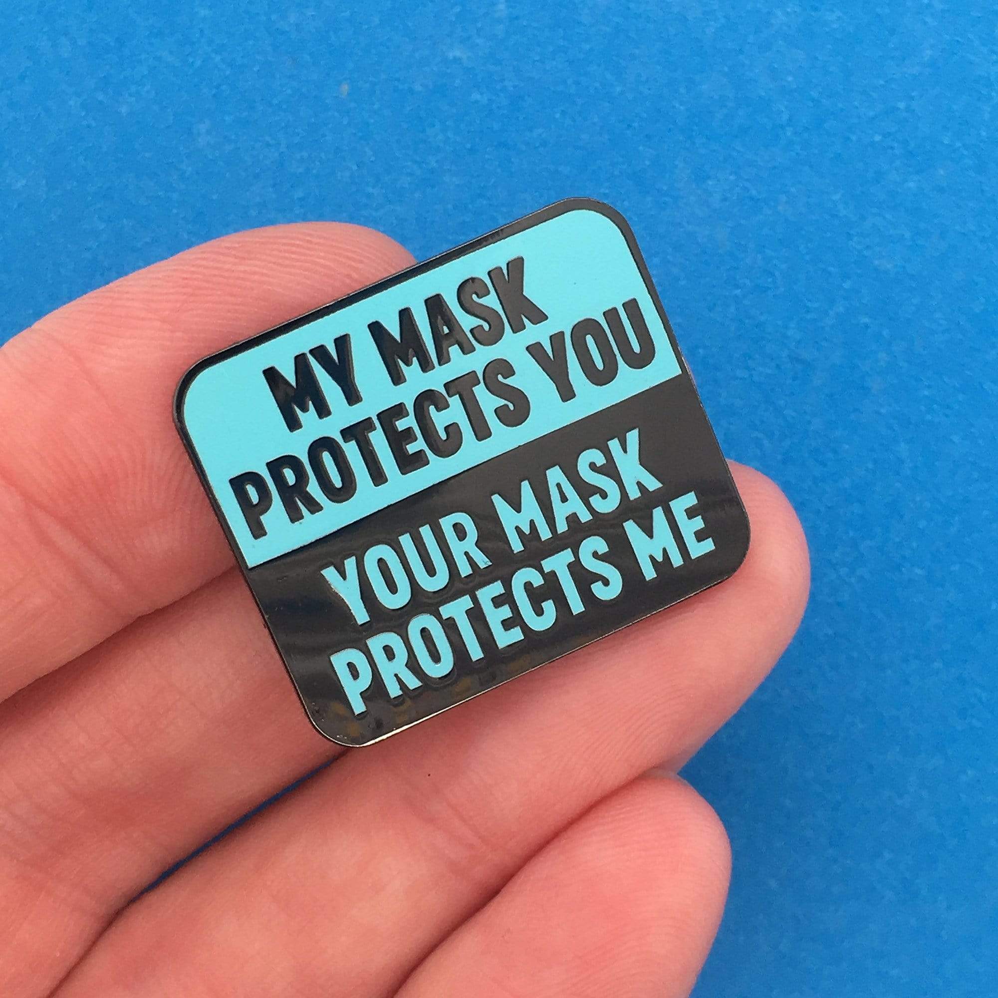 My Mask Protects You Magnet - Image 3