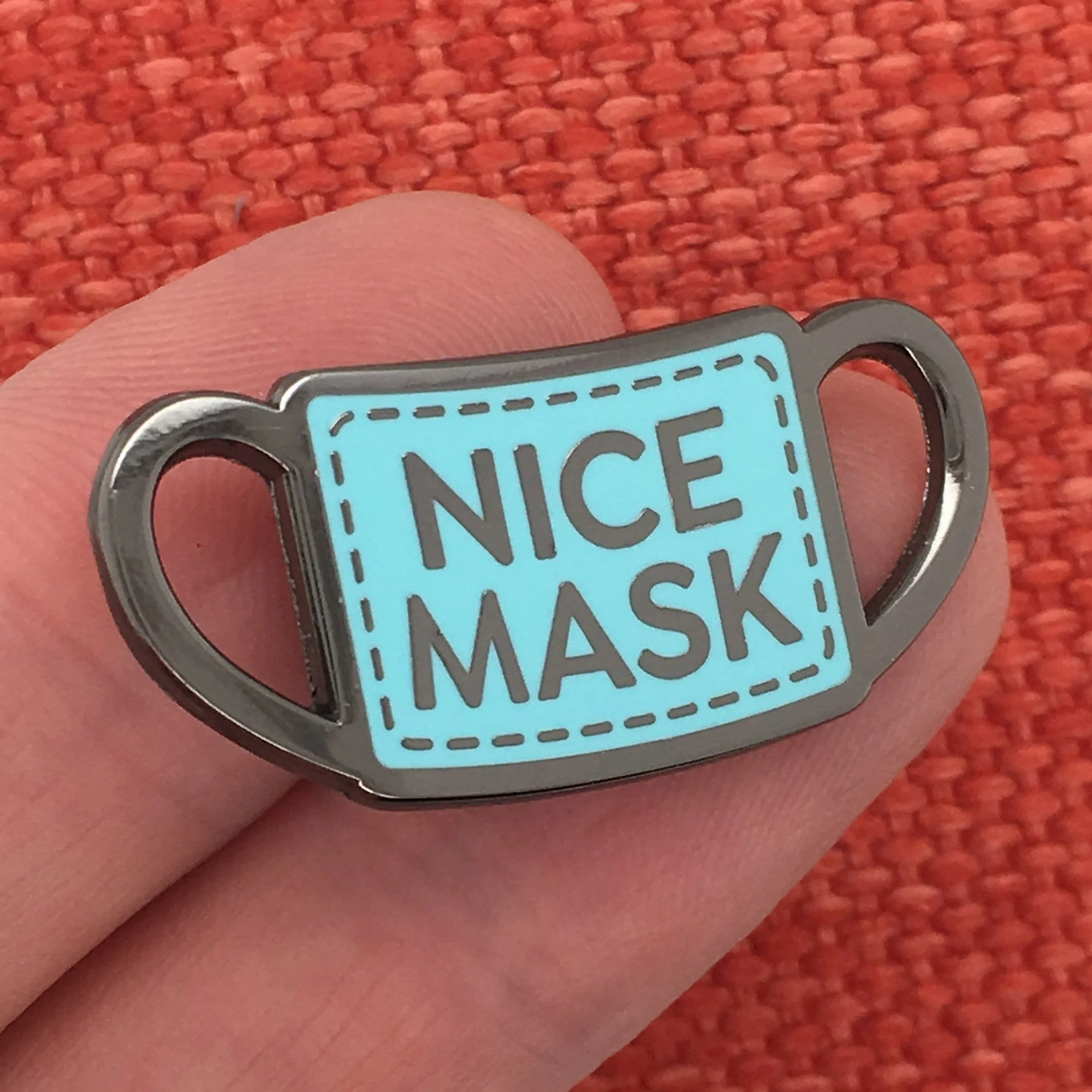 Nice Mask Pin