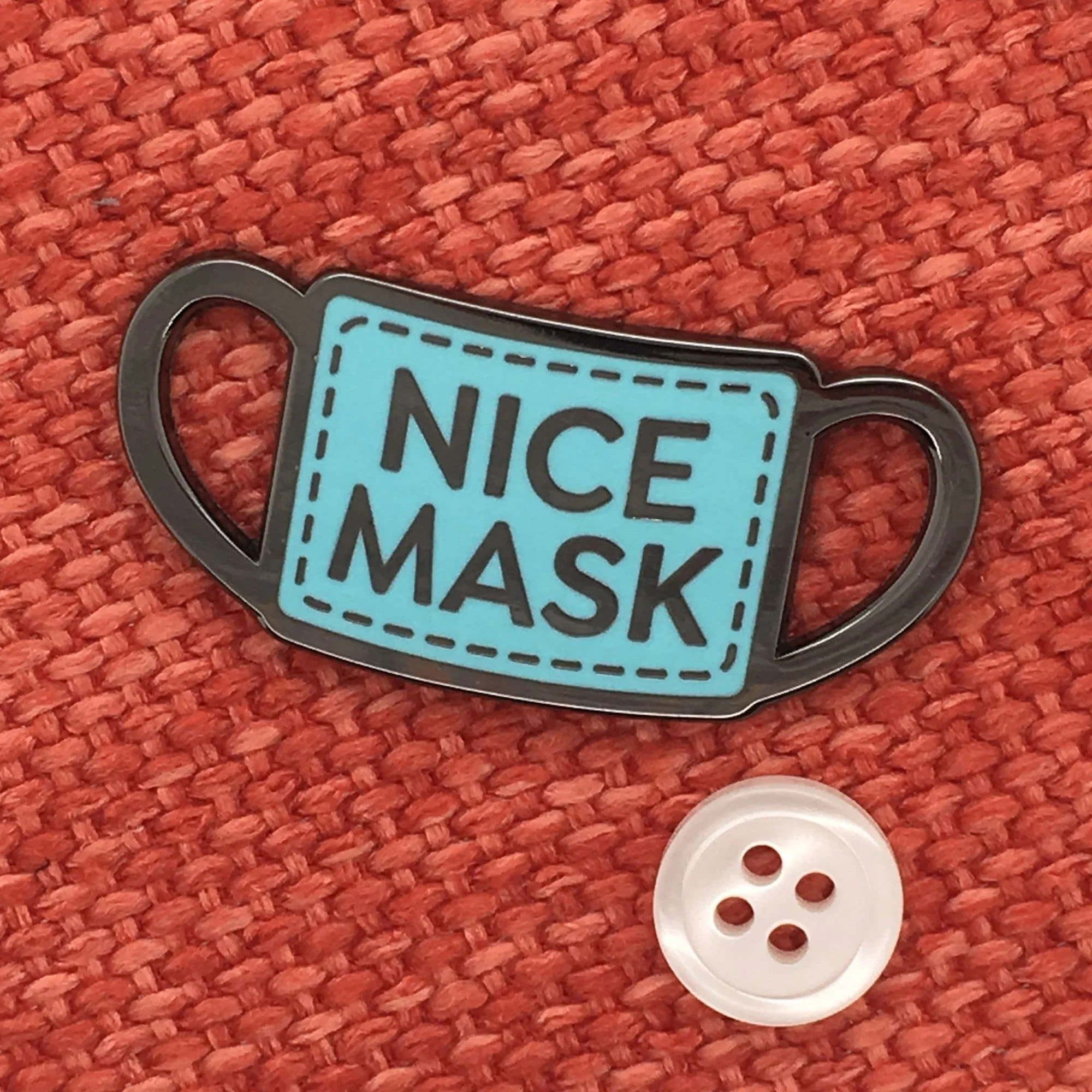 Nice Mask Pin - Image 3
