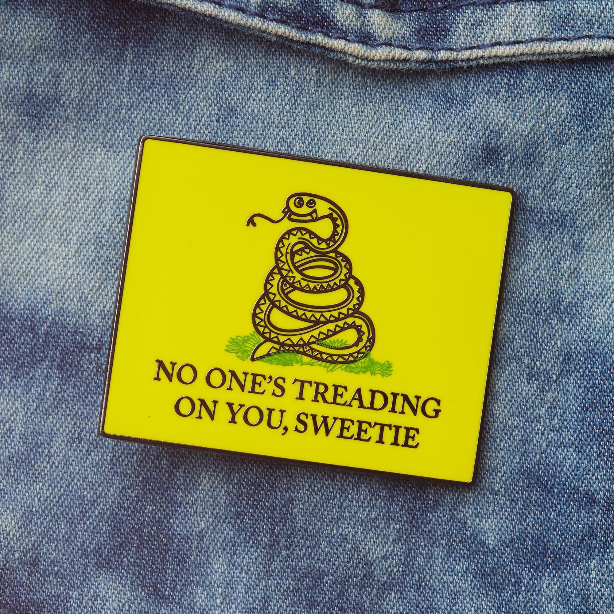 No One's Treading On You, Sweetie Enamel Pin - Image 3
