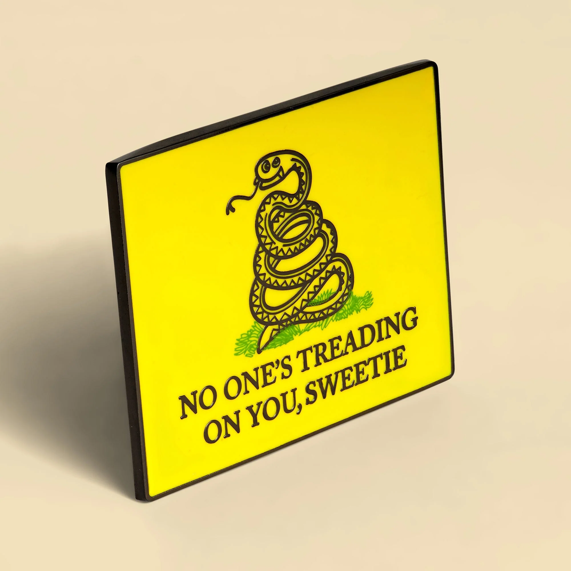 No One's Treading On You, Sweetie Enamel Pin - Image 4