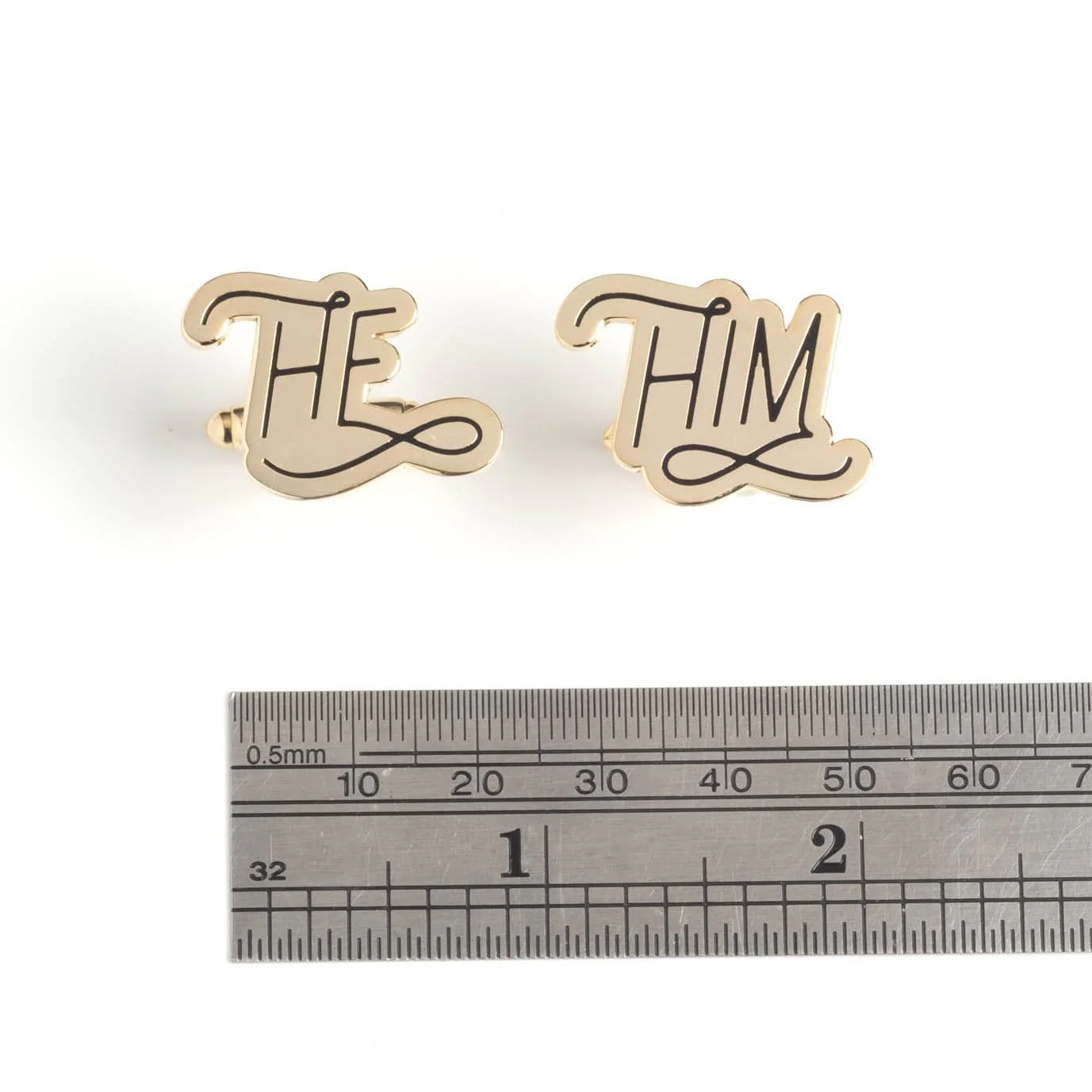 Pronoun Cufflinks - Image 10