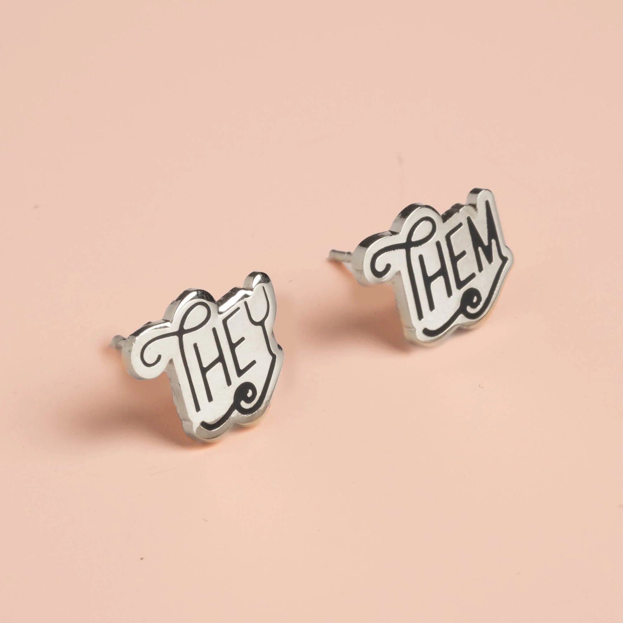 Pronoun Earrings - Image 3