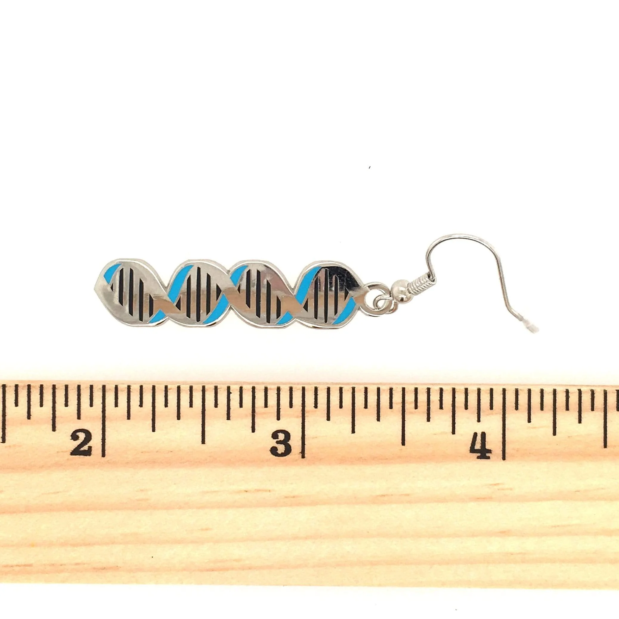 Rosalind Franklin / DNA Earrings - Image 4