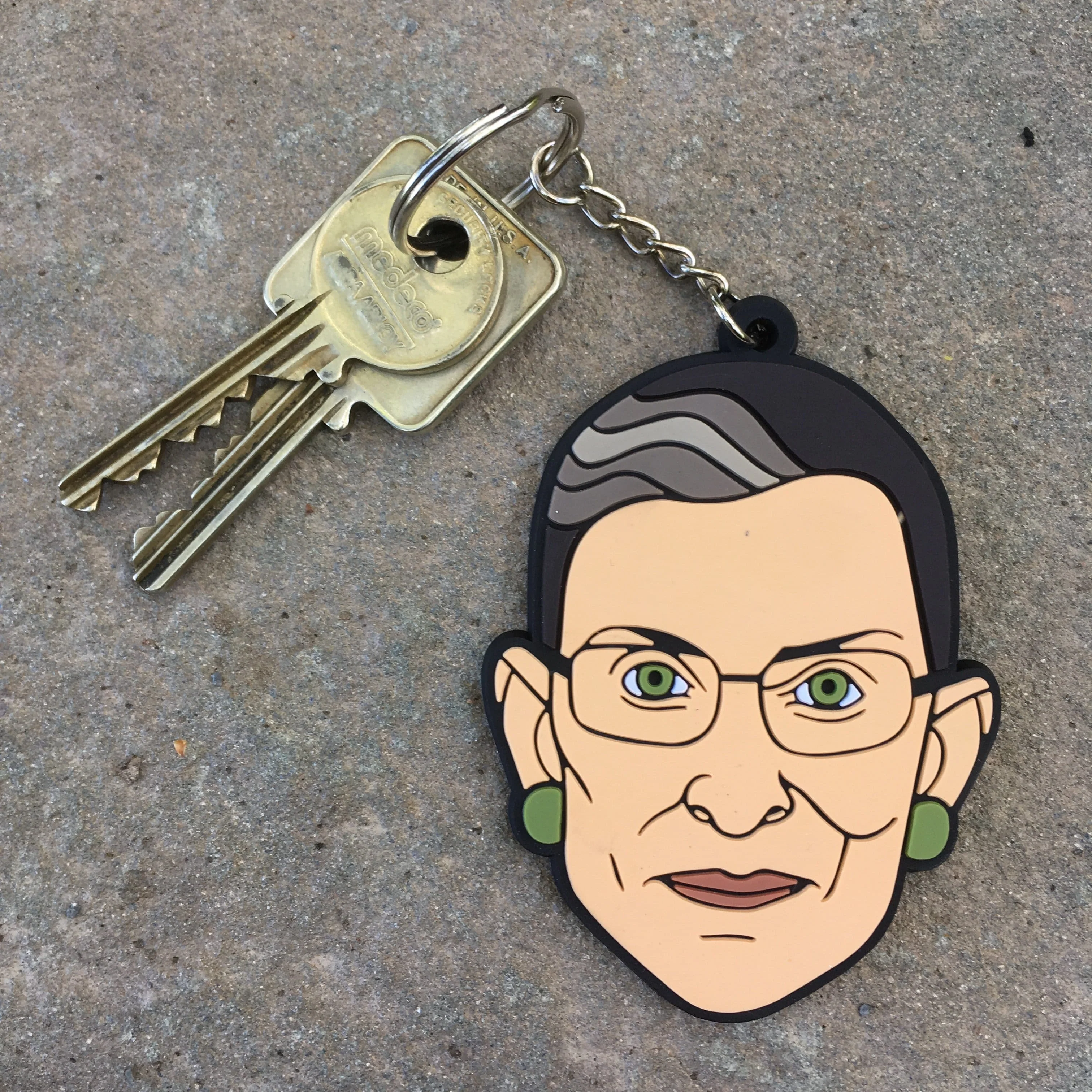Ruth Bader Ginsburg Keychain - Image 2