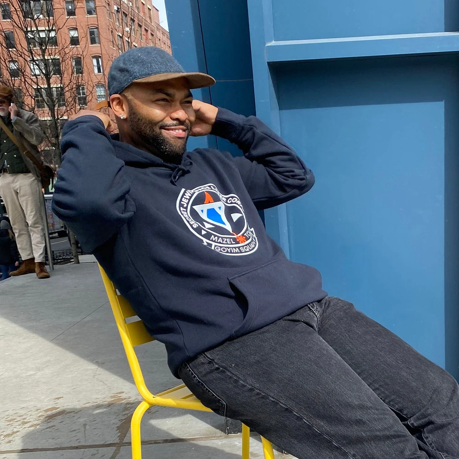 Secret Jewish Space Laser Corps Goyim Squad Hoodie Sweatshirt - Image 3