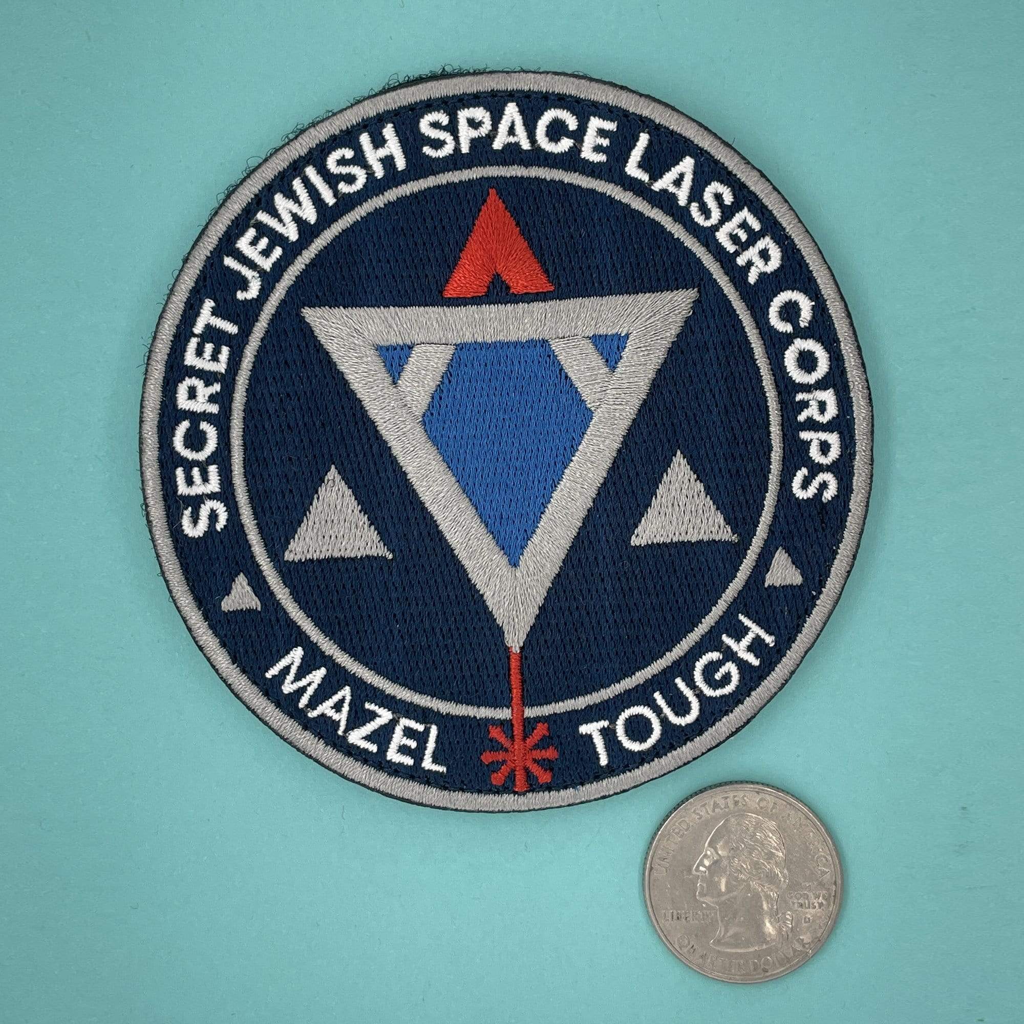 Secret Jewish Space Laser Corps Patch - Image 4