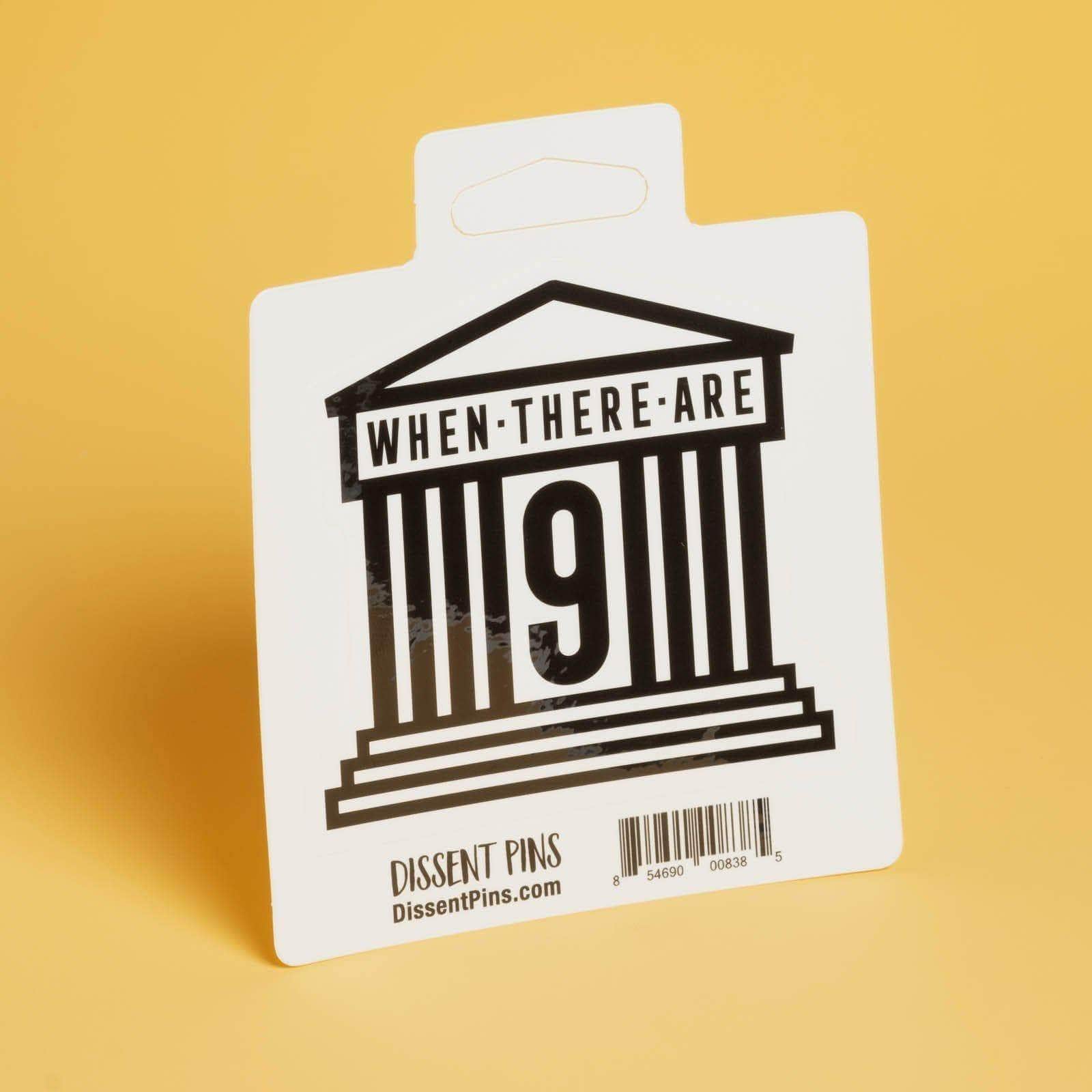 When There are Nine - Sticker - Image 4