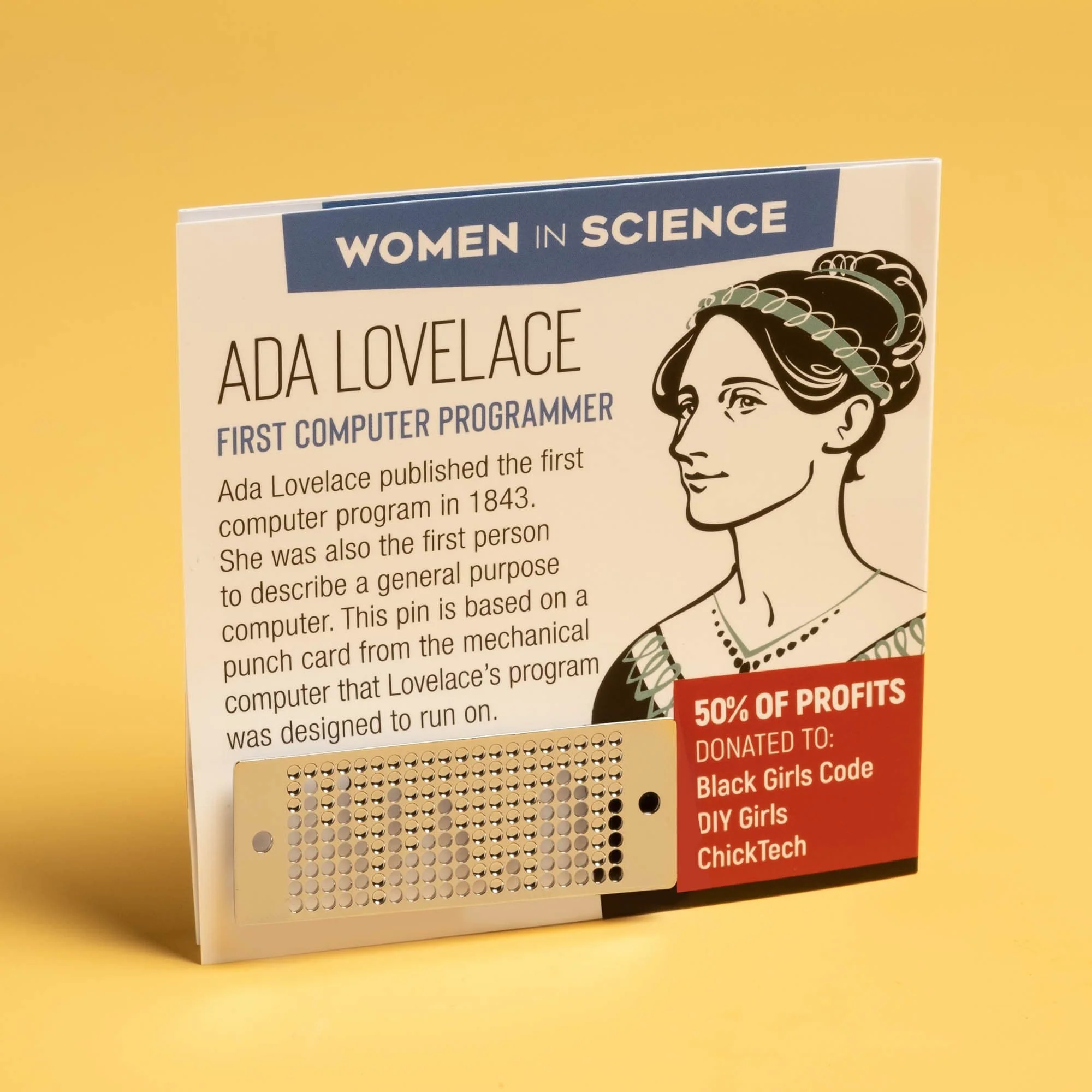 Women in Science Pin Set - get all 4 pins! - Image 6