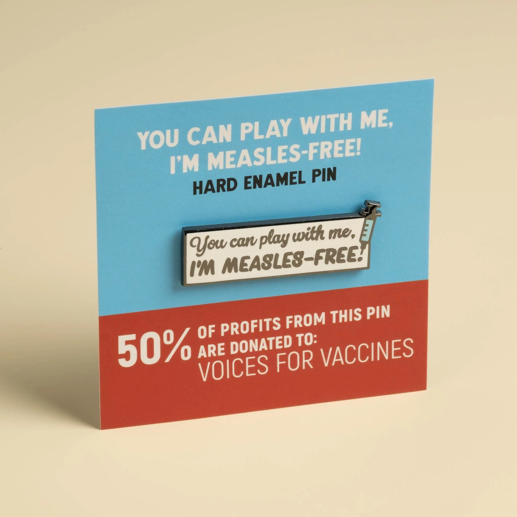 You can play with me, I'm measles-free Pin - Image 3